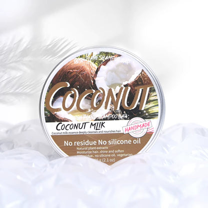 Coconut Organic Handmade Shampoo Soap Bar
