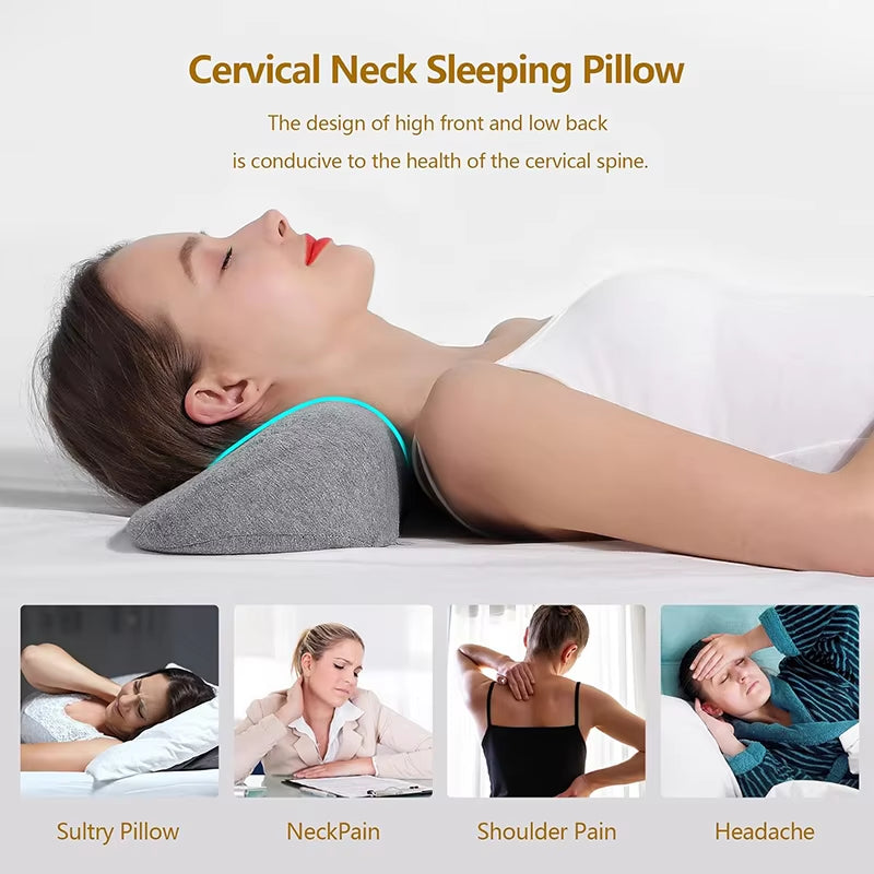 Ergonomic Contour Neck Support Pillow