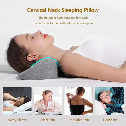 Ergonomic Contour Neck Support Pillow