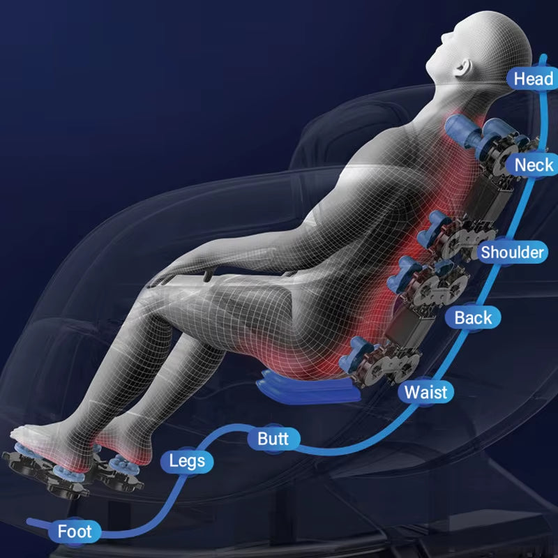 Professional 8D Full Body Massage Chair
