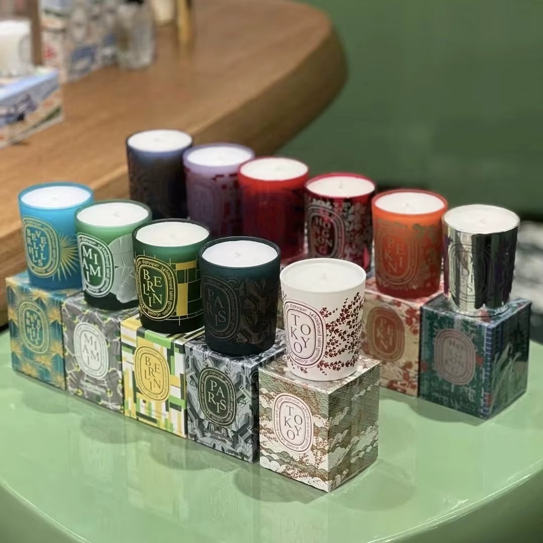 Deluxe Fragrance Candles, New York, Paris, Beijing, Shanghai, Tokyo, Seoul