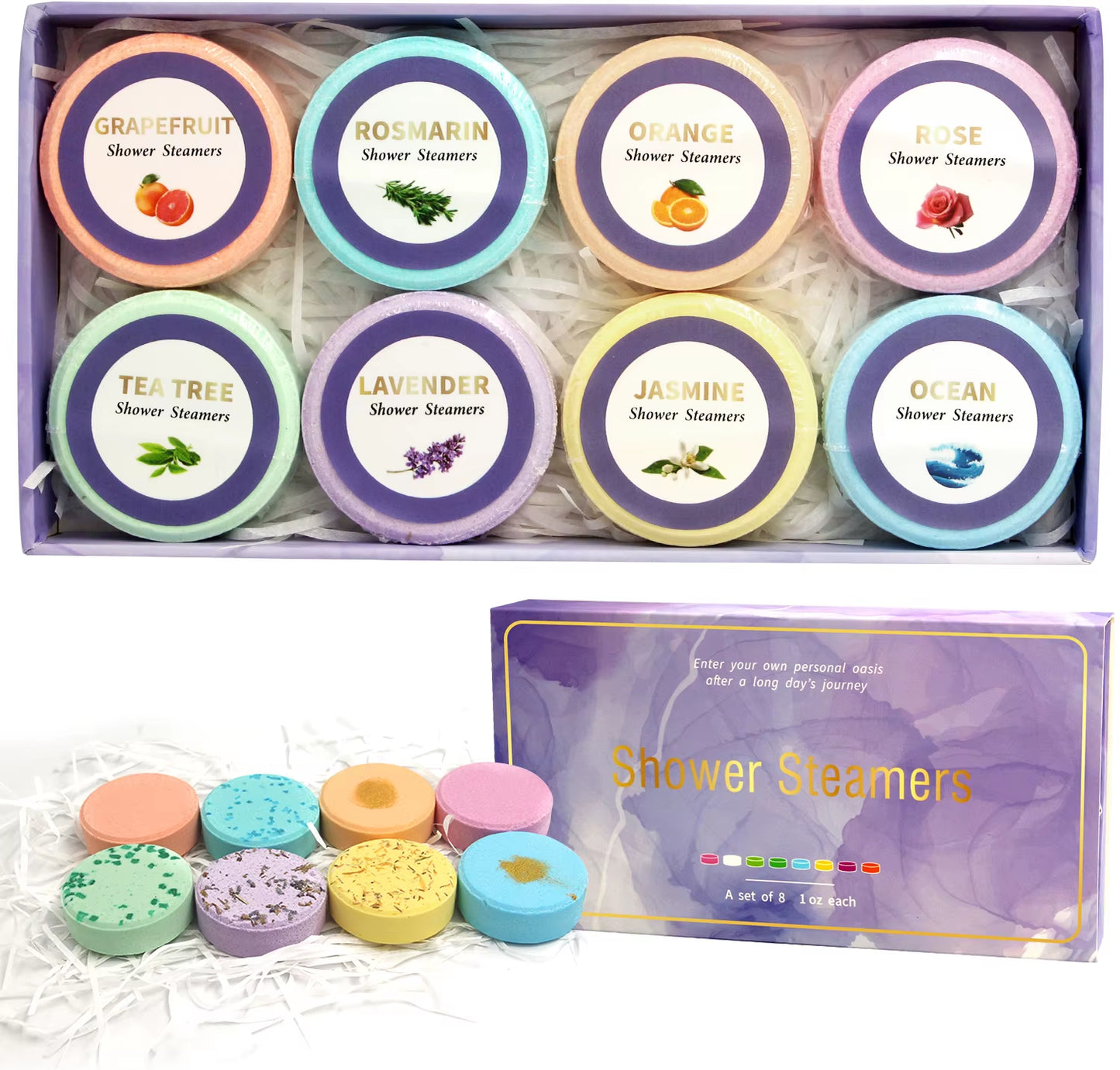8 Pack Shower Steamers