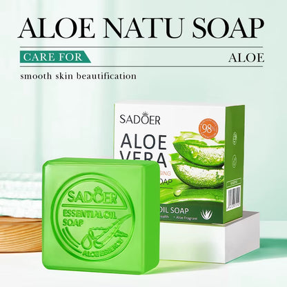 Natural Organic Aloe Vera Soap - 100g