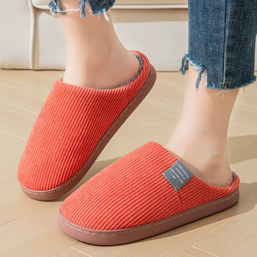Women's Cozy Thick-Soled Indoor Slippers